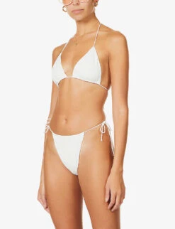 Sofia Triangle-cup Bikini Top -Whistles Clothing Shop R03760048 VANILLA ALT02