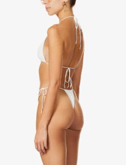 Sofia Triangle-cup Bikini Top -Whistles Clothing Shop R03760048 VANILLA ALT03