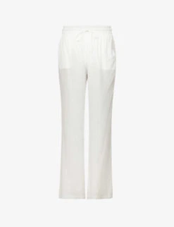 Dalton Wide-leg Cotton-blend Trousers