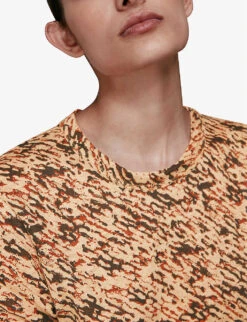 Whistles Ultimate Graphic-print Linen T-shirt 9 Whistles Ultimate Graphic-print Linen T-shirt -Whistles Clothing Shop R03780626 MULTICOLOURED ALT05