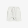 AllSaints Shana Elasticated Leather Shorts