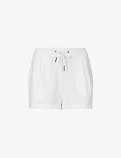 AllSaints Aleida Tri Drawstring-waistband Stretch-woven Shorts
