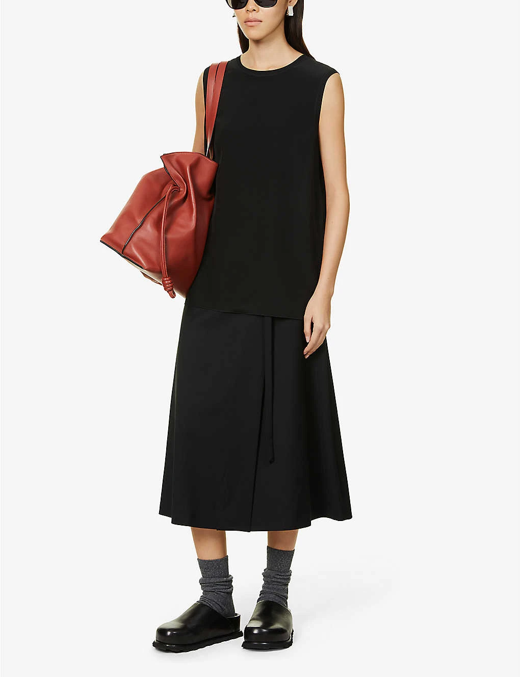 Joseph Sleeveless Silk Blouse 2 Joseph Sleeveless Silk Blouse - Image 2