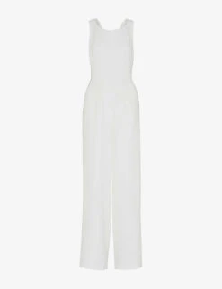 New Release 19 Whistles Thelma Wide-leg Woven Wedding Jumpsuit