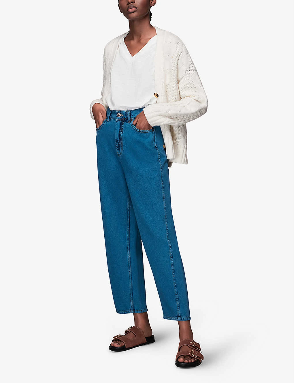 Whistles Willa Organic Cotton-jersey T-shirt 2 Whistles Willa Organic Cotton-jersey T-shirt - Image 2