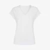 Whistles Willa Organic Cotton-jersey T-shirt