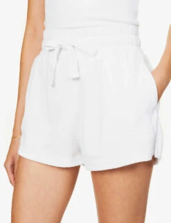 Rocco Towel-texture Woven Shorts -Whistles Clothing Shop R03968287 VANILLA ALT04