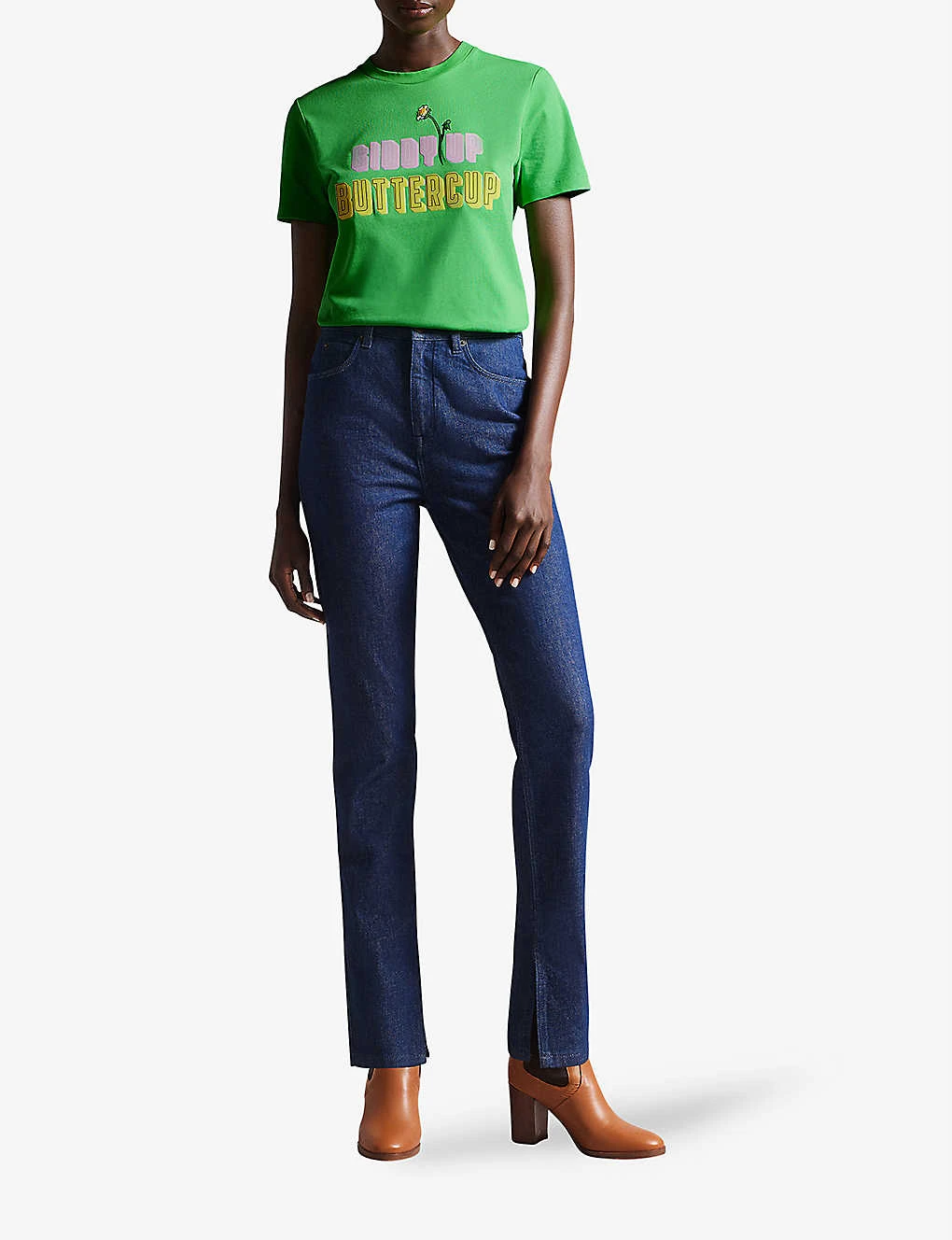 Ted Baker Gidden Graphic-print Cotton T-shirt 2 Ted Baker Gidden Graphic-print Cotton T-shirt - Image 2