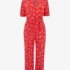 Whistles Jenny Floral-print Woven Jumpsuit