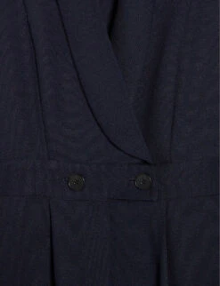 CLAUDIE PIERLOT Tailored Woven Jumpsuit -Whistles Clothing Shop R04000814 BLEUS ALT05