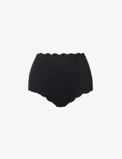 Marysia Santa Monica Scalloped Bikini Bottoms