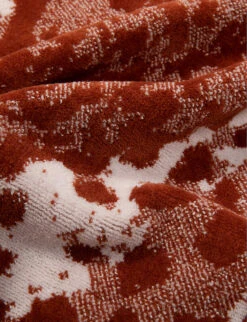 Kenzo Jump Leopard-print Organic-cotton Beach Towel 170cm X 102cm -Whistles Clothing Shop R04003953 BROWNSIENNE ALT03