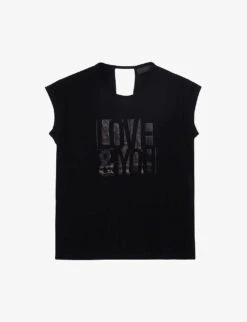 Ikks Graphic-print Knitted T-shirt