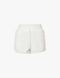 New Release 1 Melissa Odabash Harley Mid-rise Cotton-blend Shorts