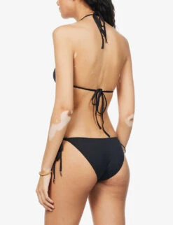Melissa Odabash Cancun Halter-neck Bikini Top -Whistles Clothing Shop R04100769 BLACK ALT03
