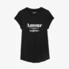 Zadig & Voltaire Skinny Amour-print Cotton T-shirt