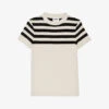 CLAUDIE PIERLOT Muzak Short-sleeved Cotton Jumper