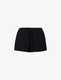 Moretti Mid-rise Cotton Shorts