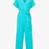 Max Mara Eolo V-neck Stretch-woven Jumpsuit