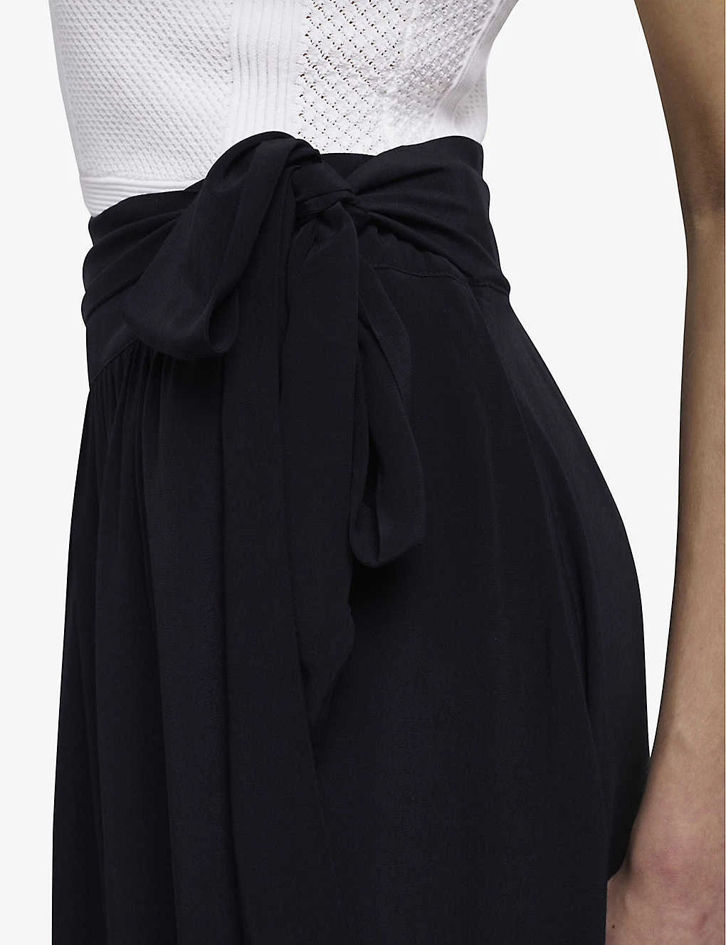 THE KOOPLES Belted Low-waist Woven Maxi Skirt 5 THE KOOPLES Belted Low-waist Woven Maxi Skirt - Image 5
