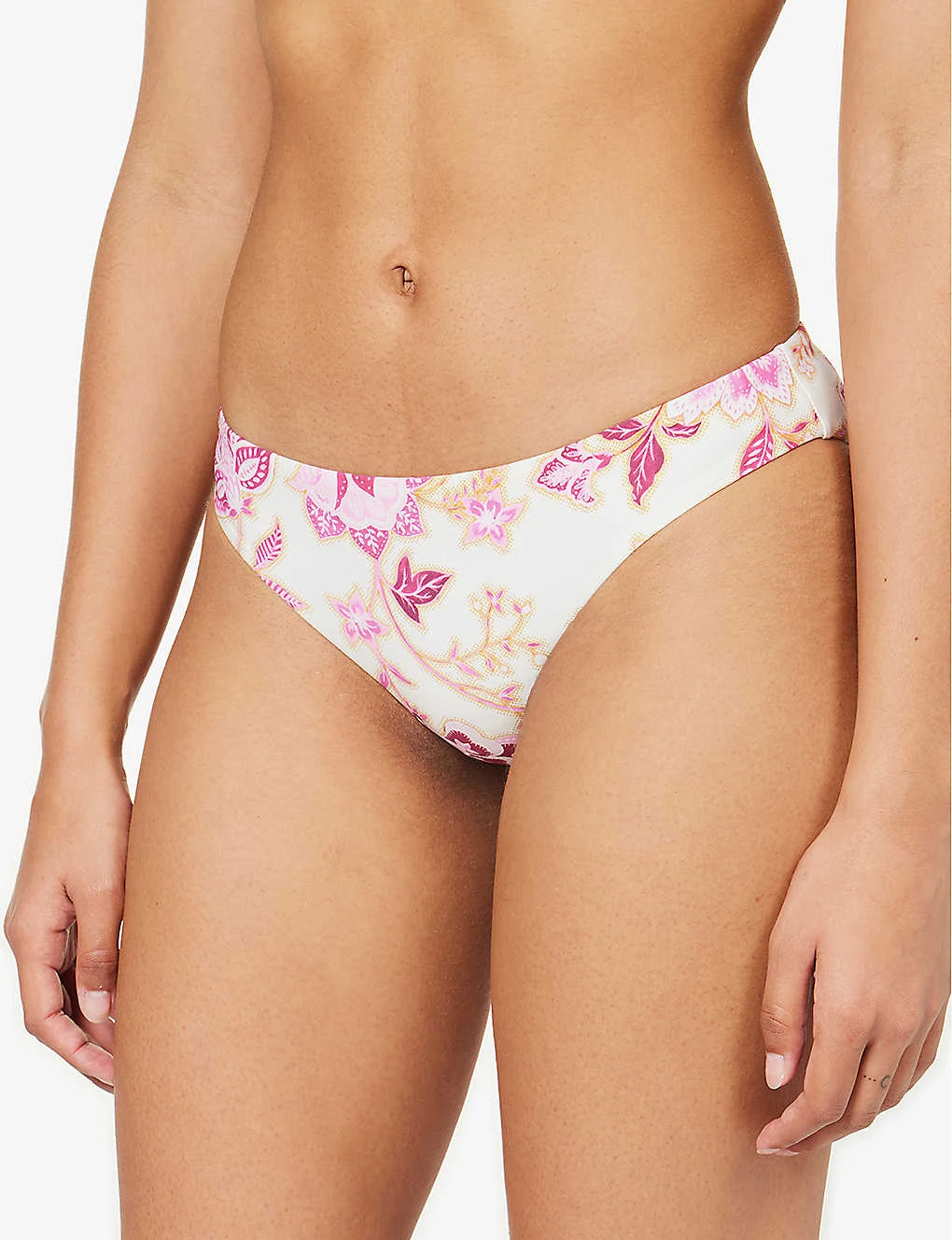 Seafolly Silk Road Floral-print Bikini Bottoms 3 Seafolly Silk Road Floral-print Bikini Bottoms - Image 3