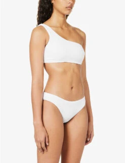 Seafolly Sea Dive One-shoulder Bikini Top 7 Seafolly Sea Dive One-shoulder Bikini Top -Whistles Clothing Shop R04131531 WHITE ALT02