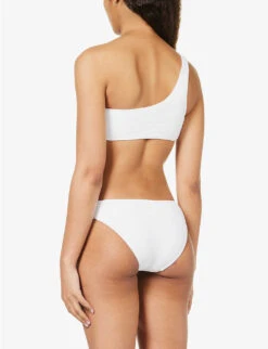 Seafolly Sea Dive One-shoulder Bikini Top 8 Seafolly Sea Dive One-shoulder Bikini Top -Whistles Clothing Shop R04131531 WHITE ALT03