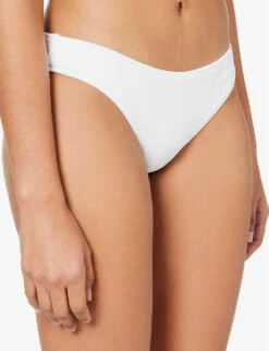 Seafolly Sea Dive Mid-rise Bikini Bottoms 9 Seafolly Sea Dive Mid-rise Bikini Bottoms -Whistles Clothing Shop R04131532 WHITE ALT04
