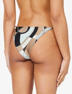 Faithfull The Brand Nomi Abstract-print Bikini Bottoms -Whistles Clothing Shop R04135579 SASSARIPRINT ALT03