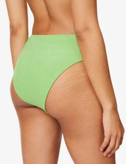 Faithfull The Brand Chania High-rise Bikini Bottoms 8 Faithfull The Brand Chania High-rise Bikini Bottoms -Whistles Clothing Shop R04135588 KIWIFRUIT ALT03