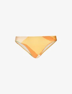 Faithfull The Brand Dylla High-rise Stretch-recycled Polyamide Bikini Bottoms