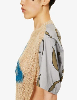 Vivienne Westwood Peter Logo-print Cotton T-shirt -Whistles Clothing Shop R04135877 SAND ALT04