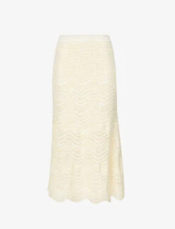 Zimmermann Zim Devi Textured Knit Skrt