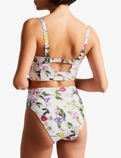 Ted Baker Rosaby High-rise Bikini Bottoms -Whistles Clothing Shop R04136806 WHITE ALT03