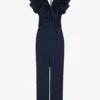 Whistles Adeline Ruffle Recycled Polyester Jumpsuit