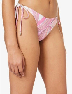 Melissa Odabash Cancun Mid-rise Bikini Bottoms -Whistles Clothing Shop R04139933 ORCHID ALT02