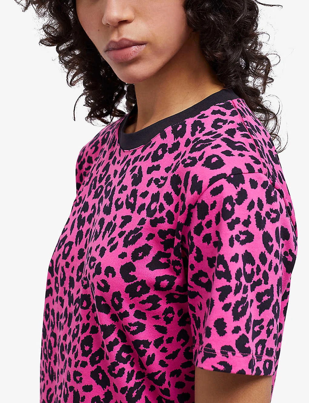 THE KOOPLES Leopard-print Cotton-jersey T-shirt 5 THE KOOPLES Leopard-print Cotton-jersey T-shirt - Image 5