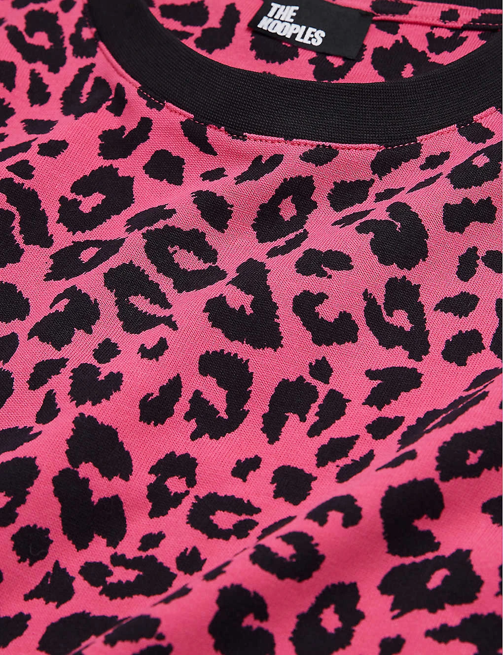 THE KOOPLES Leopard-print Cotton-jersey T-shirt 6 THE KOOPLES Leopard-print Cotton-jersey T-shirt - Image 6