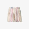 Missoni Raschel Chevron Woven Shorts
