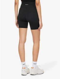 Ultimate Wrap-over High-rise Stretch-woven Shorts -Whistles Clothing Shop R04153510 BLACK ALT03