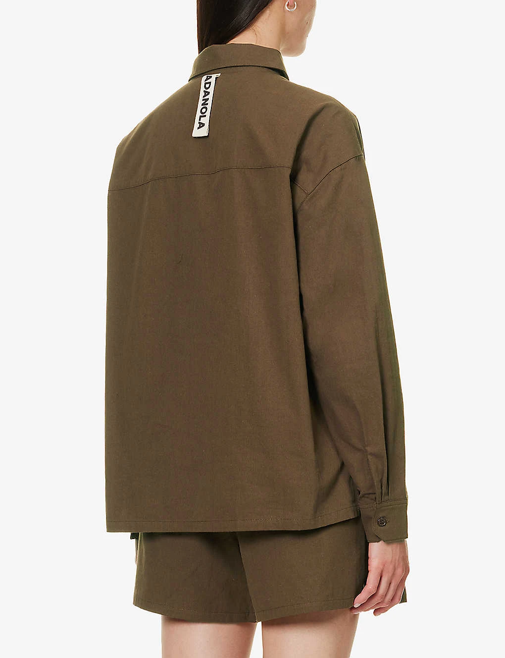 Logo-tab Relaxed-fit Organic-cotton Shirt 4 Logo-tab Relaxed-fit Organic-cotton Shirt - Image 4