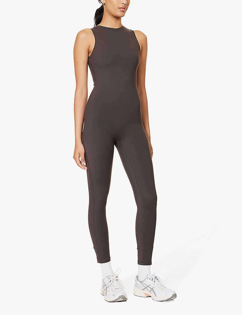 Ultimate Sleeveless Stretch-woven Jumpsuit 3 Ultimate Sleeveless Stretch-woven Jumpsuit - Image 3