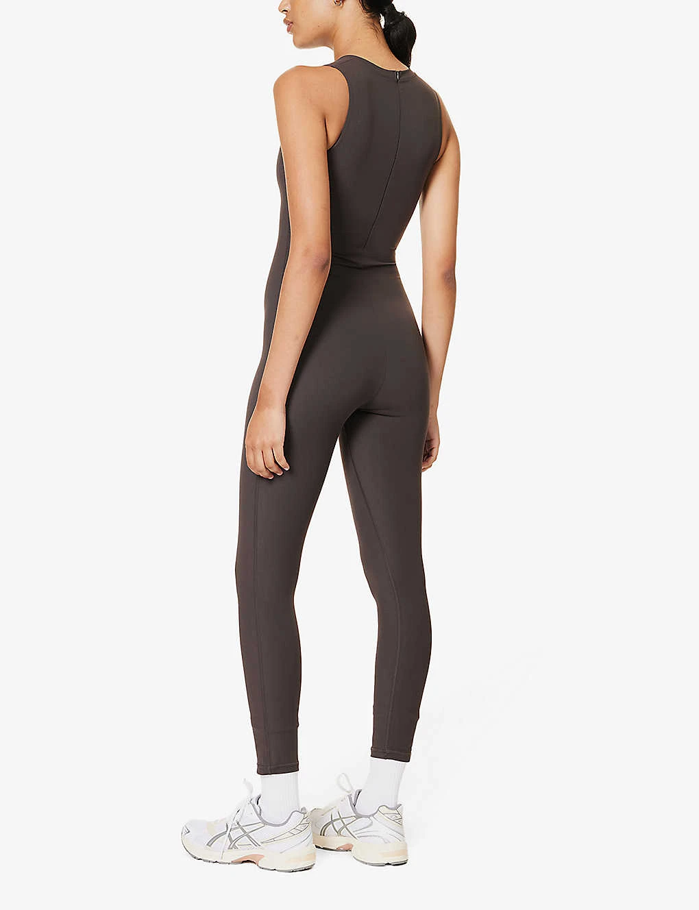 Ultimate Sleeveless Stretch-woven Jumpsuit 4 Ultimate Sleeveless Stretch-woven Jumpsuit - Image 4