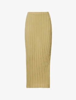 Auden Ribbed Knitted Maxi Skirt