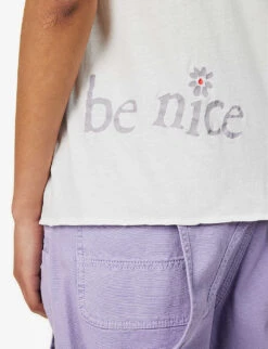 ERL Venice Floral-print Cotton-jersey T-shirt -Whistles Clothing Shop R04165346 WHITE ALT05