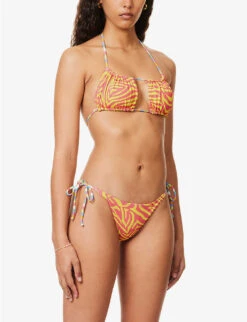 It's Now Cool Ziggy Pop Graphic-print Bikini Top -Whistles Clothing Shop R04165806 ZIGGYPOP ALT02