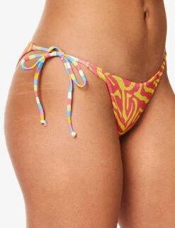 It's Now Cool Ziggy Pop 90s Side-tie Bikini Bottoms -Whistles Clothing Shop R04165807 ZIGGYPOP ALT04