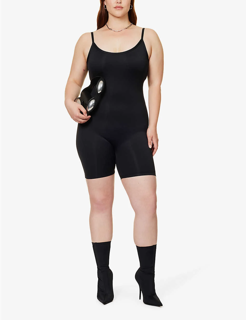 GOOD AMERICAN Scuba Scoop-neck Stretch-woven Playsuit 2 GOOD AMERICAN Scuba Scoop-neck Stretch-woven Playsuit - Image 2