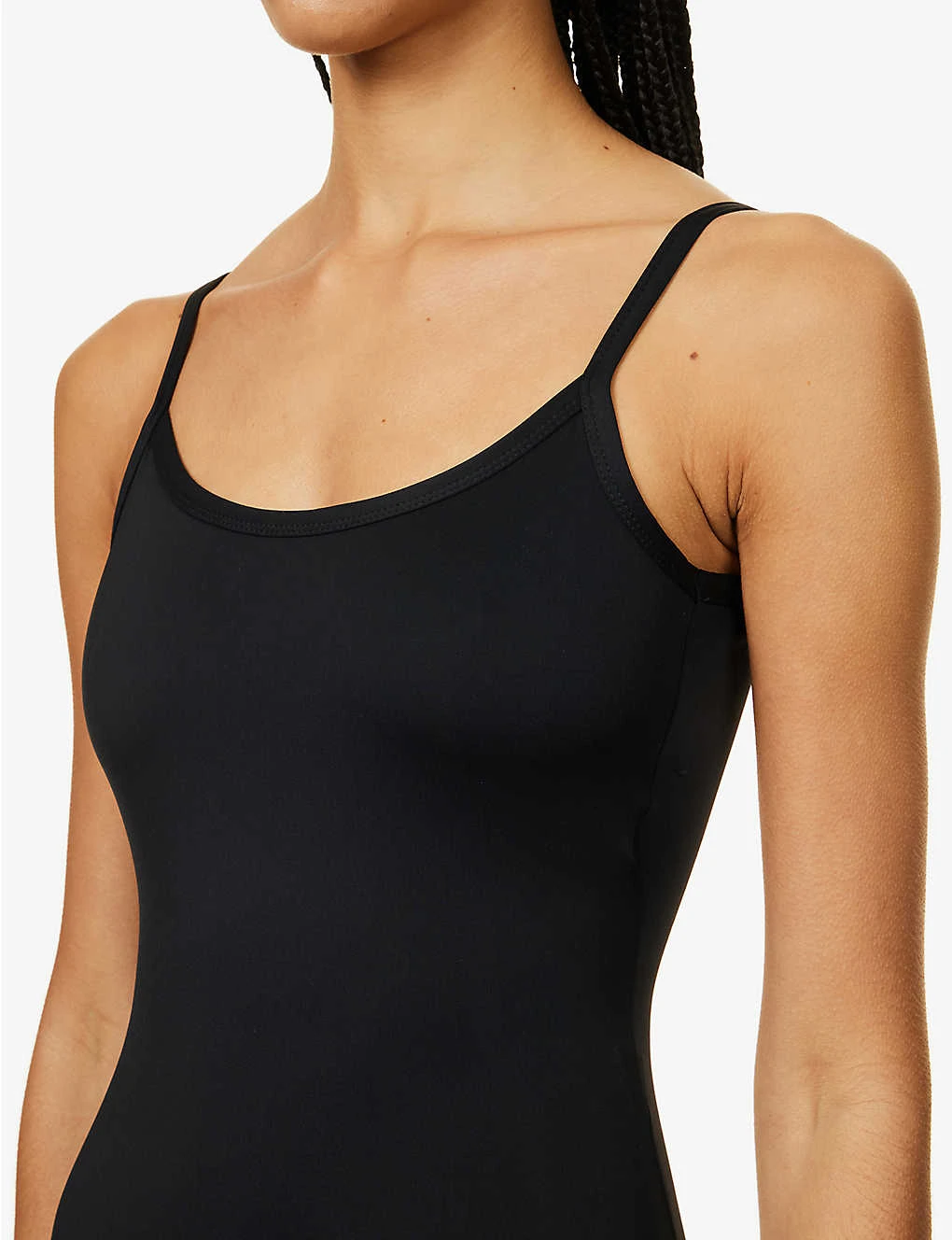 GOOD AMERICAN Scuba Scoop-neck Stretch-woven Playsuit 6 GOOD AMERICAN Scuba Scoop-neck Stretch-woven Playsuit - Image 6