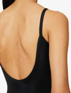 GOOD AMERICAN Scuba Scoop-neck Stretch-woven Playsuit 13 GOOD AMERICAN Scuba Scoop-neck Stretch-woven Playsuit -Whistles Clothing Shop R04166618 BLACK001 ALT06